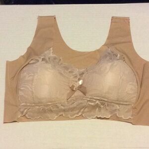 Women Seamless Lace Bra